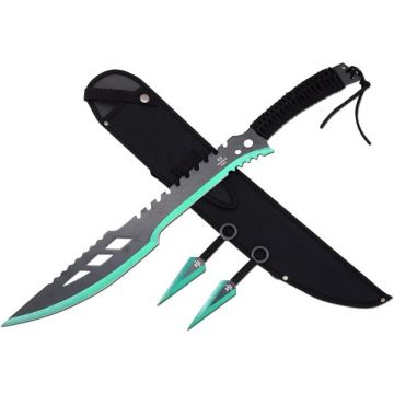 Snake Eye Tactical Ninja-Sword Comes With Throwing Knife
